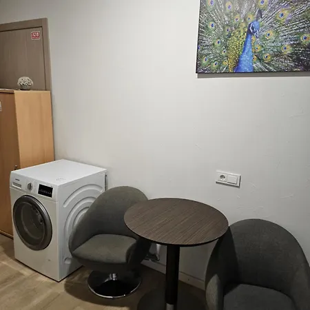 Kauno Apartamentai Big Bed Lägenhet
